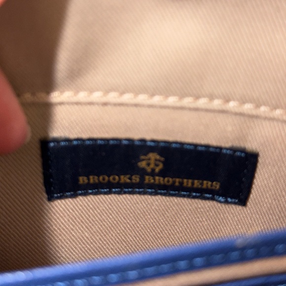 Brooks Brothers Leather Clutch and Purse - Picture 7 of 11